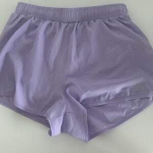 PURPLE ALO PLAYMAKER DOLPHIN SHORTS